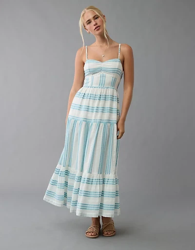 Robe mi-longue de style corset Catie AE