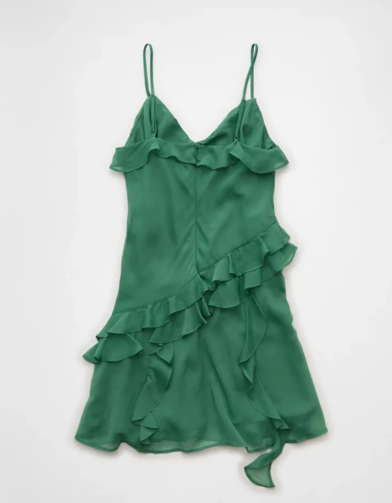 AE Asymmetrical Ruffle Mini Dress