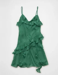 AE Asymmetrical Ruffle Mini Dress