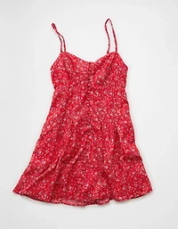 AE Sweetheart Button-Up Mini Dress