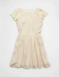 AE Short Sleeve V-Neck Mini Dress