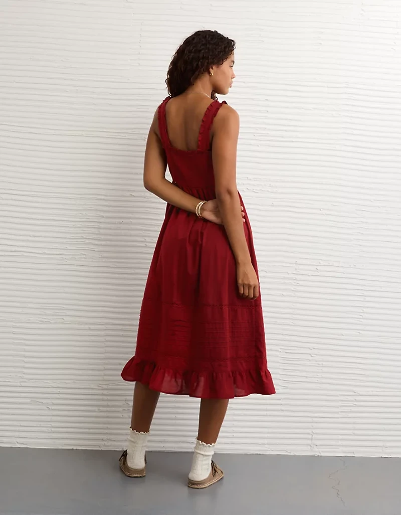 AE Catie Corset Midi Dress