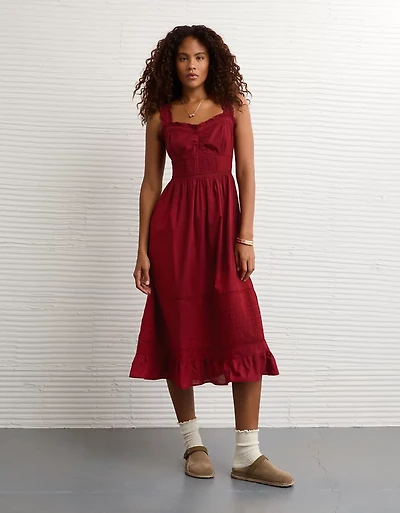 AE Catie Corset Midi Dress
