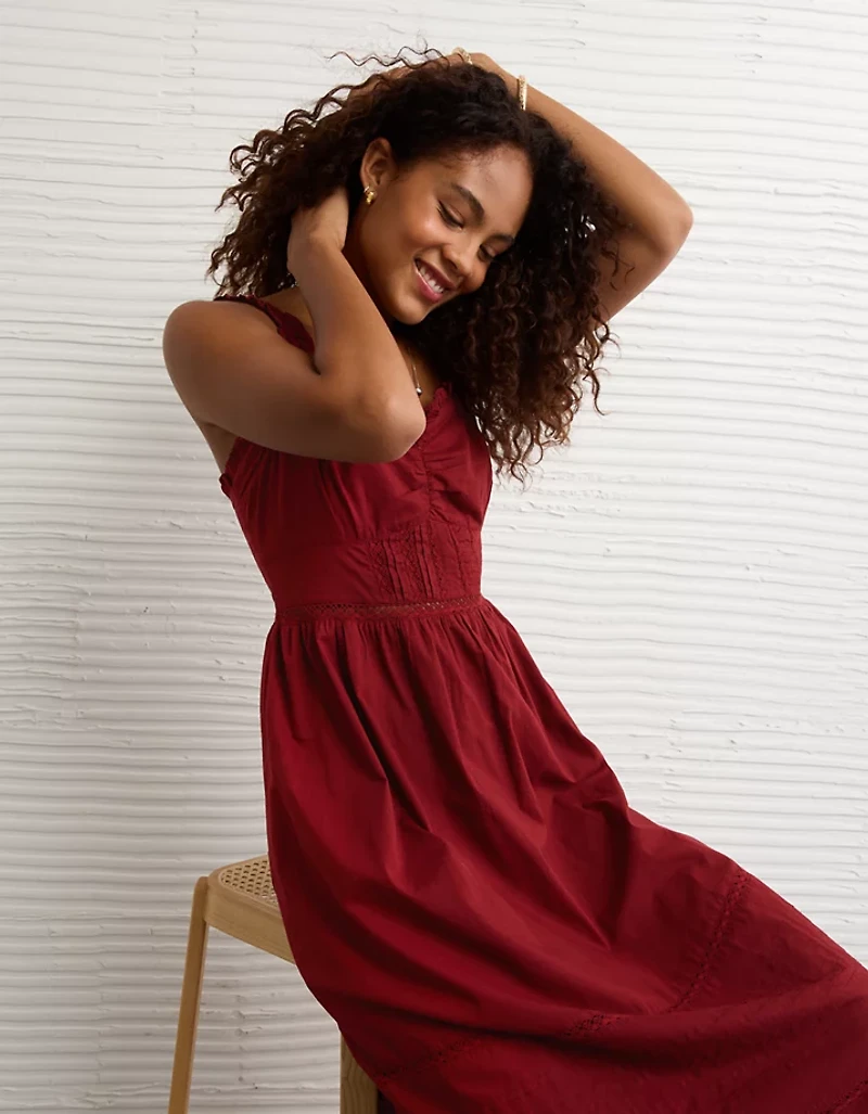 AE Catie Corset Midi Dress