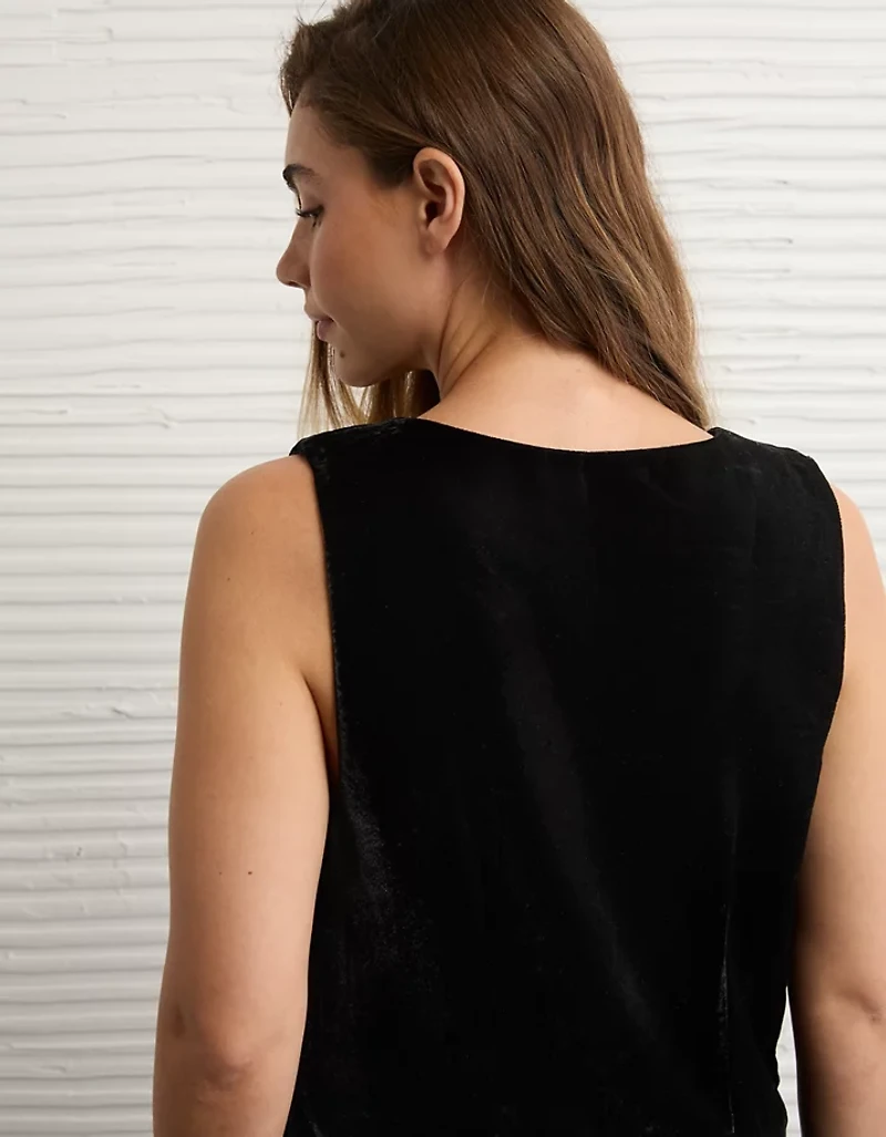 Minirobe en velours AE