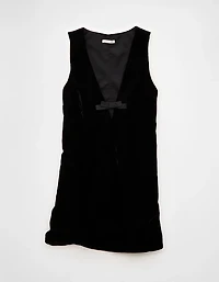 Minirobe en velours AE