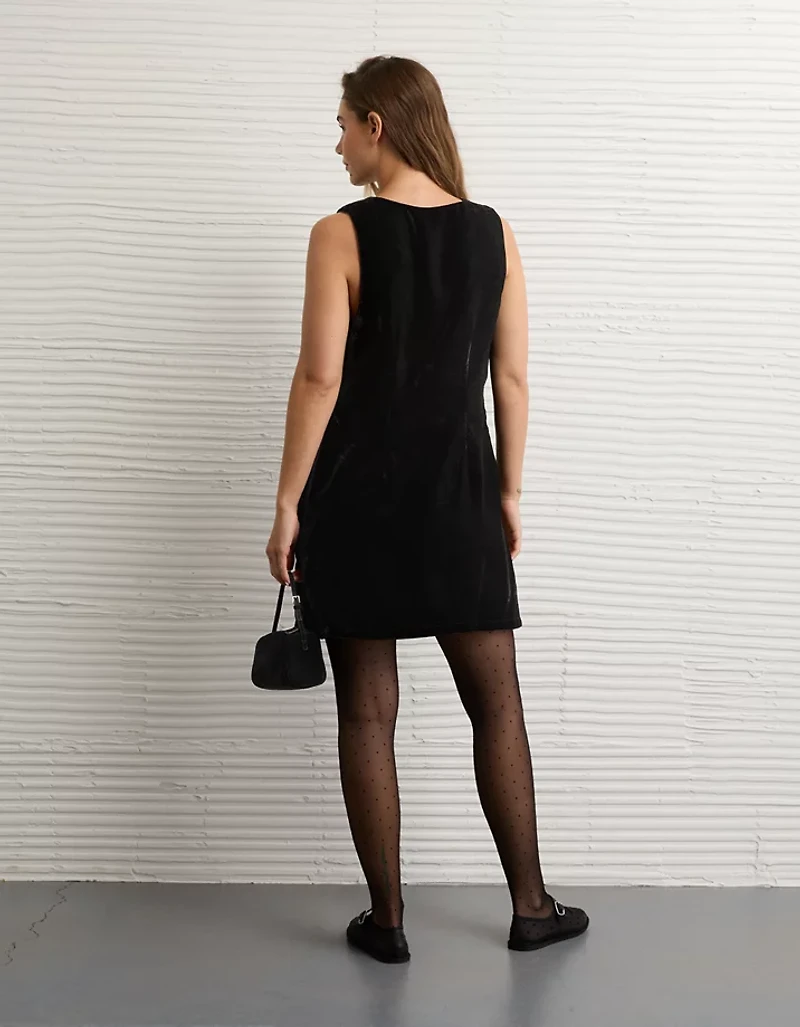 Minirobe en velours AE