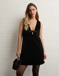 Minirobe en velours AE