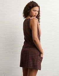 AE High Neck Belted Mini Dress