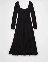 AE Square Neck Midi Dress