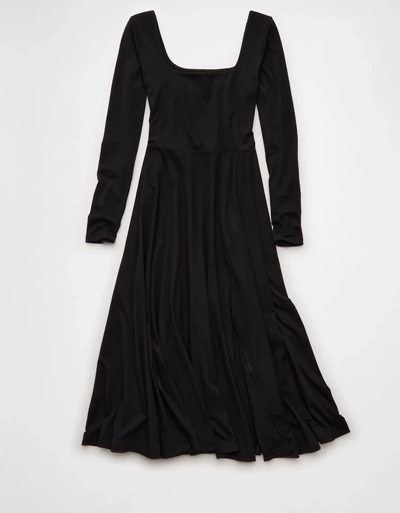 AE Square Neck Midi Dress