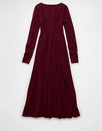 AE Square Neck Midi Dress