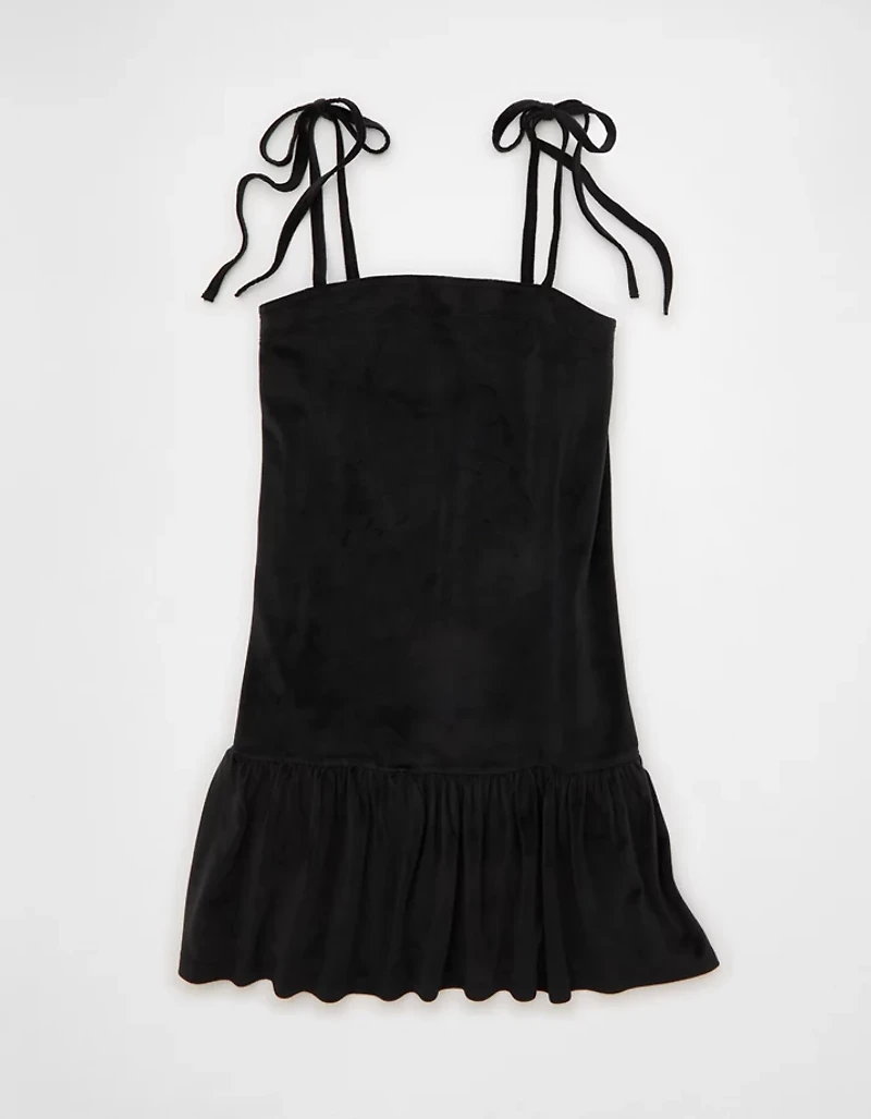 Minirobe avec boucle en velours AE