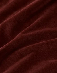 AE Strapless Velvet Knit Bow-Front Mini Dress