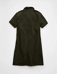 Minirobe chemise en denim AE