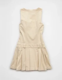 AE Pleated Corduroy Mini Dress