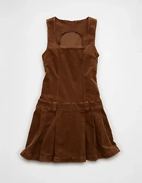 AE Pleated Corduroy Mini Dress