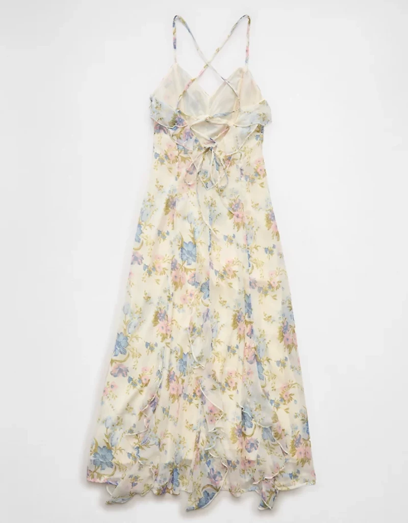 AE Tiered Ruffle Maxi Dress