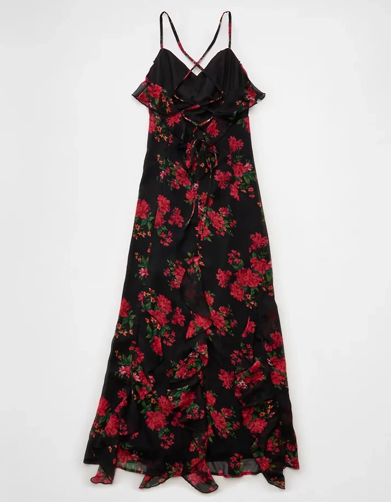 AE Tiered Ruffle Maxi Dress