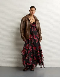 AE Tiered Ruffle Maxi Dress