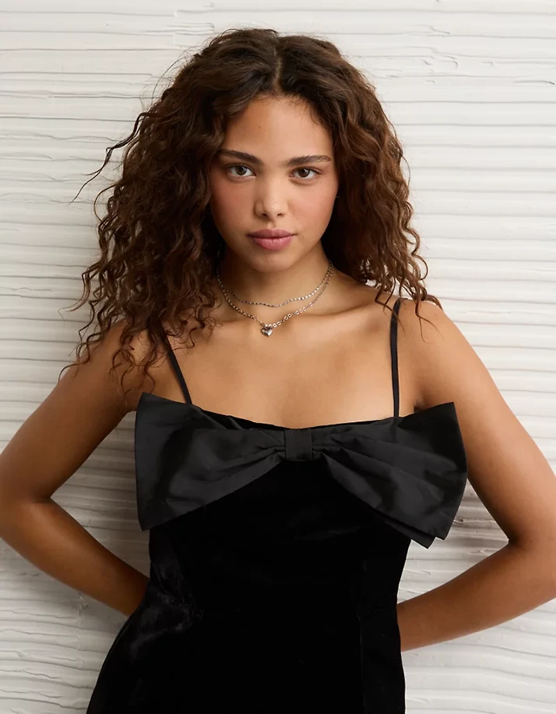 AE Bow Front Mini Dress