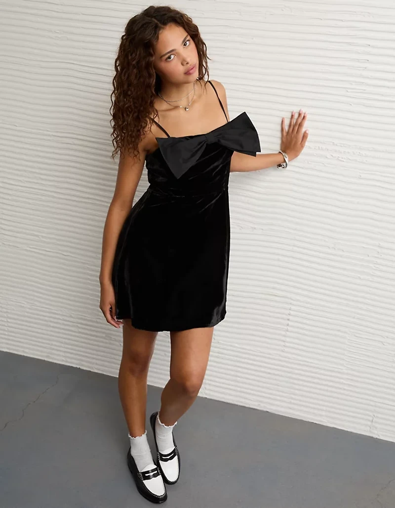 AE Bow Front Mini Dress