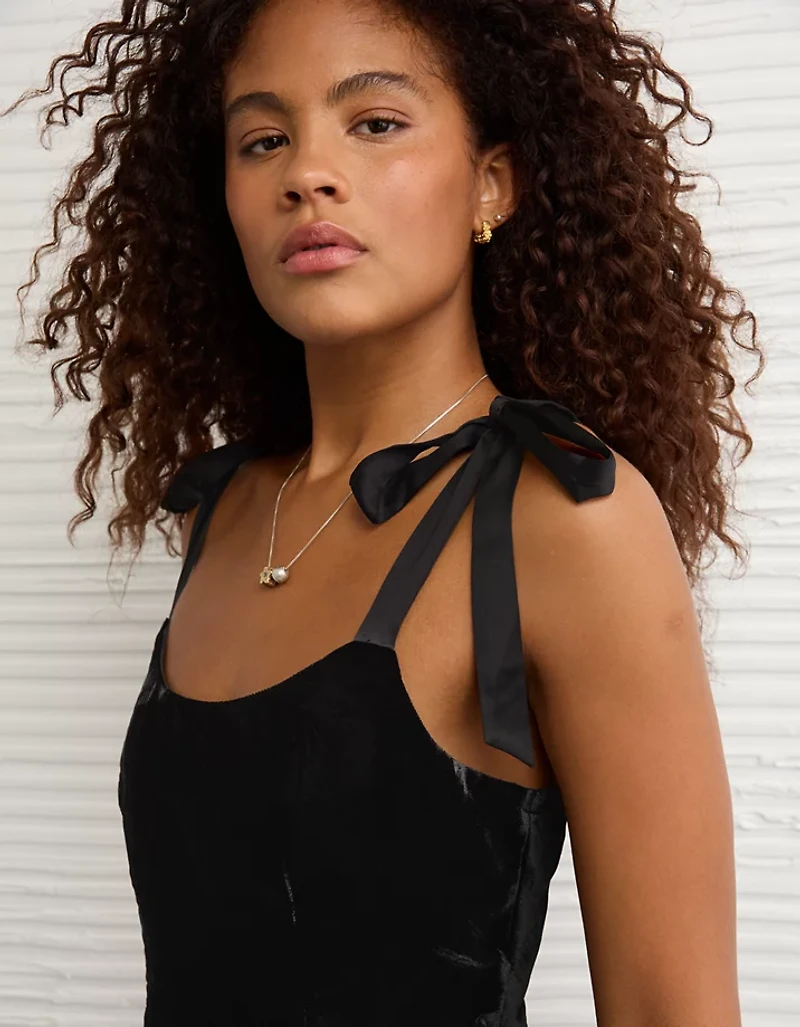 AE Tie-Strap Mini Dress