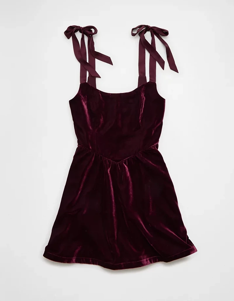 Minirobe à bretelles nouées AE