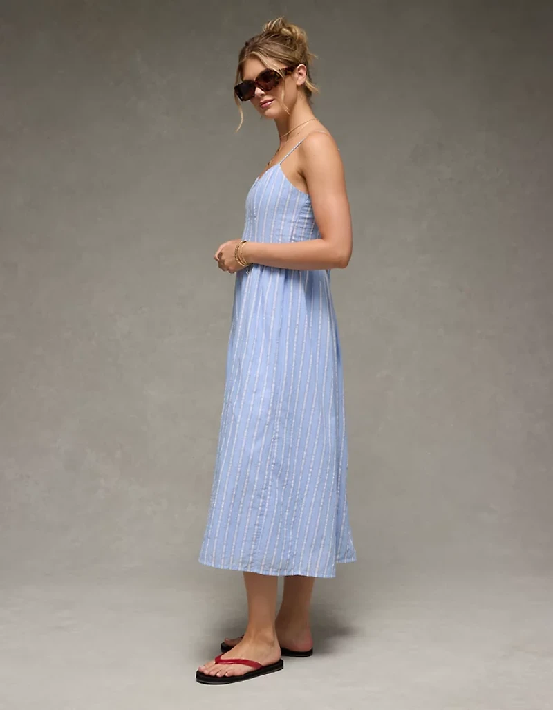 AE Sweetheart Drop Waist Midi Dress