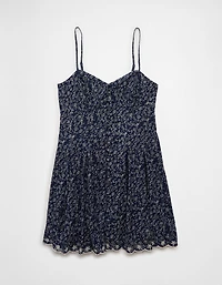 AE Sweetheart Button-Up Mini Dress
