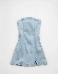 AE Strapless Denim Mini Dress