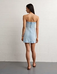 AE Strapless Denim Mini Dress