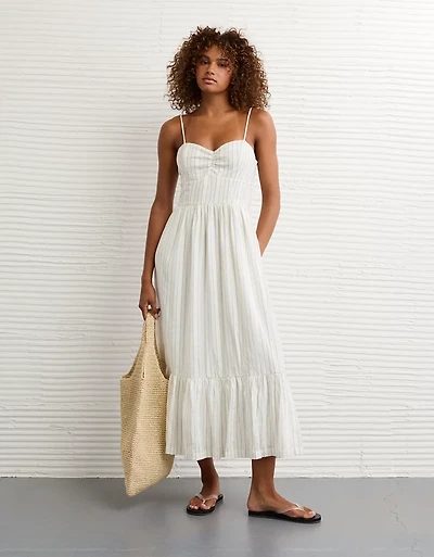 AE Catie Corset Midi Dress