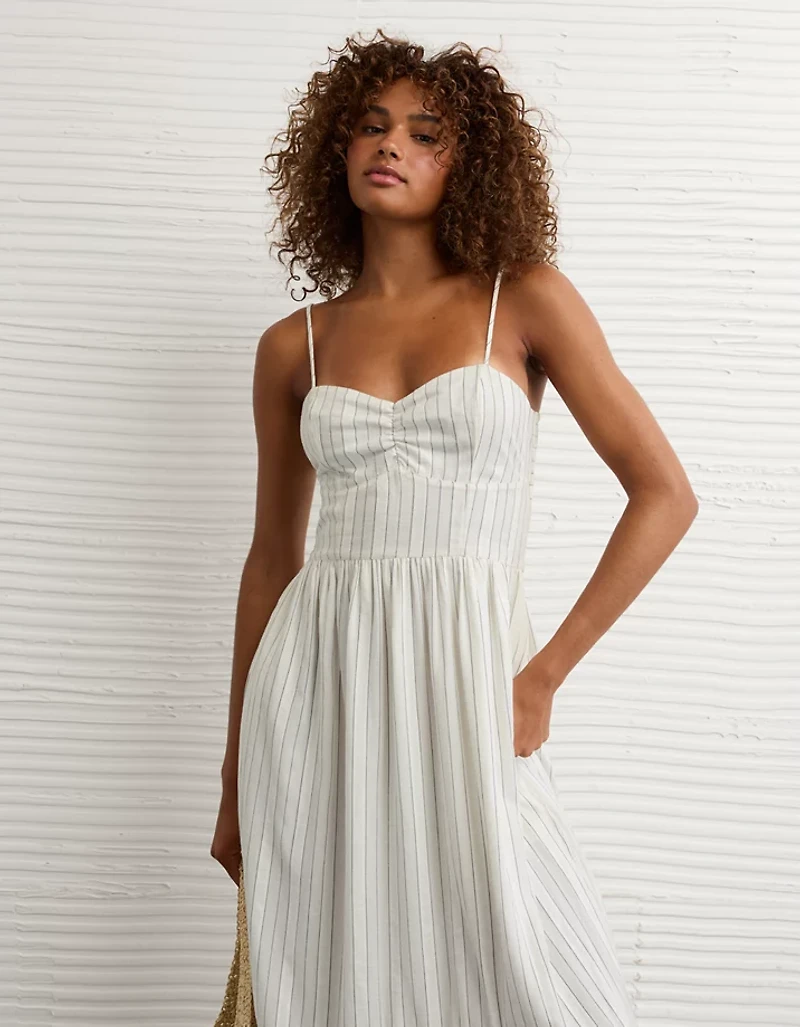 AE Catie Corset Midi Dress