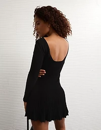 Minirobe chandail à taille basse AE