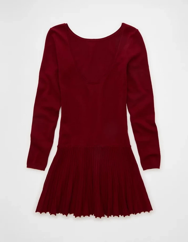 AE Drop Waist Sweater Mini Dress