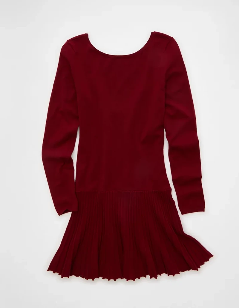 AE Drop Waist Sweater Mini Dress
