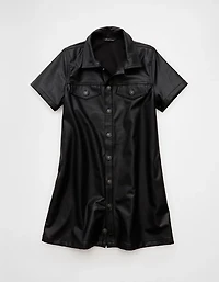 Minirobe en similicuir AE