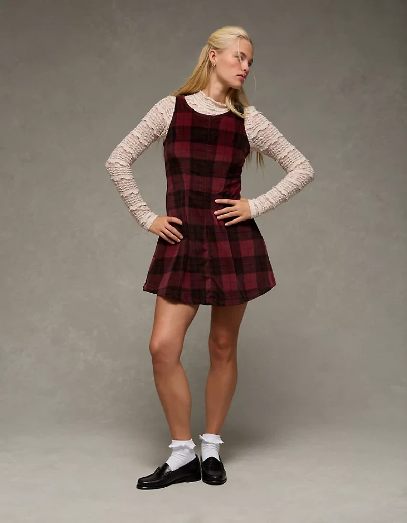 AE Plaid Mini Dress