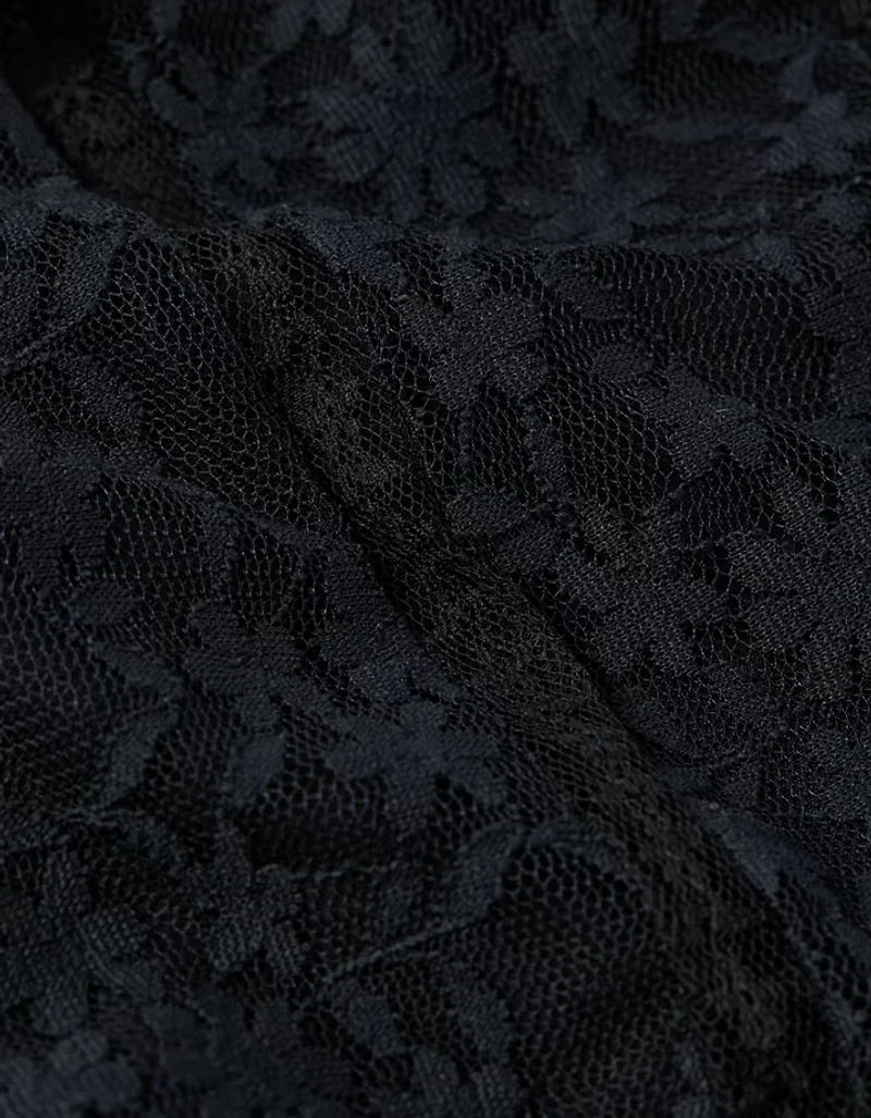 AE Ruffle Lace Mini Dress