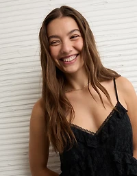 AE Ruffle Lace Mini Dress