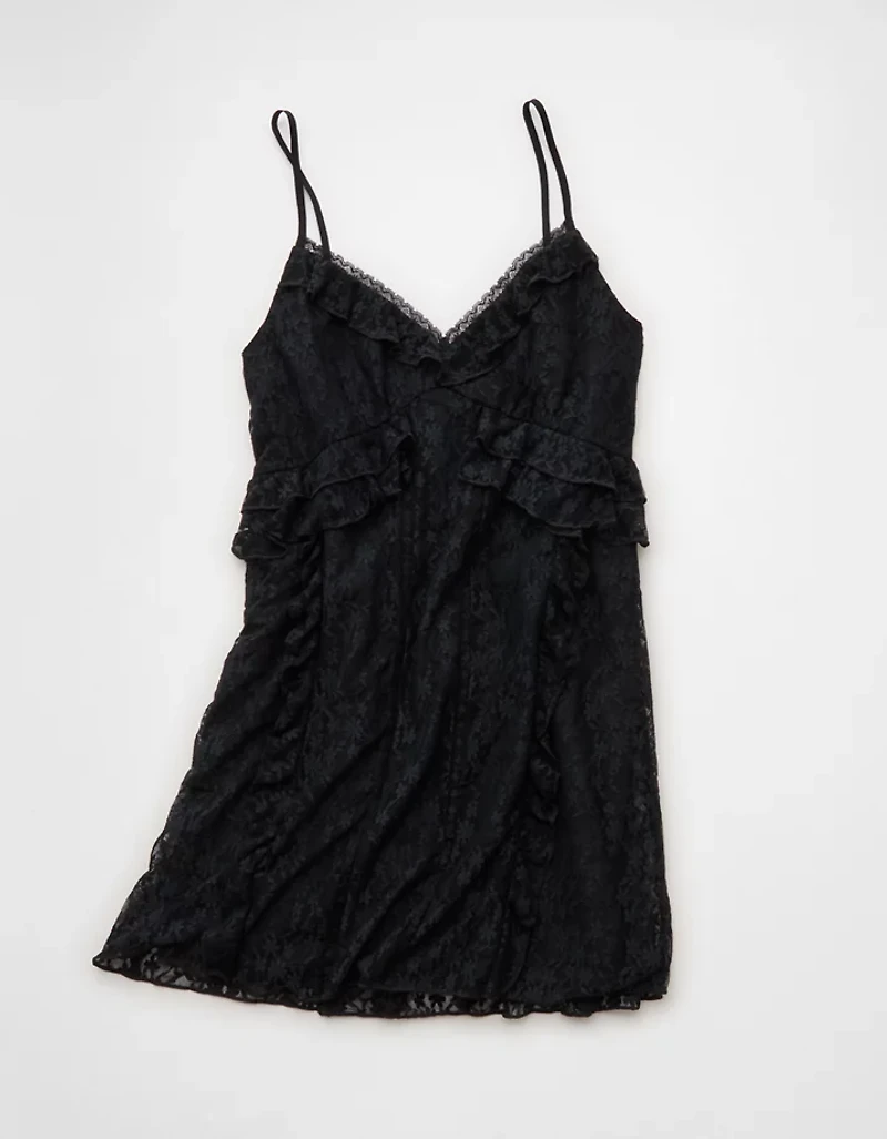 AE Ruffle Lace Mini Dress