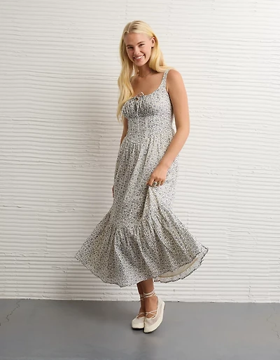 Robe mi-longue de style corset Catie AE