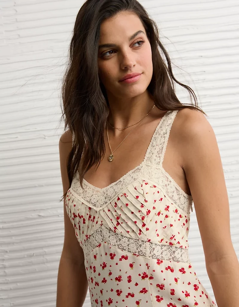 AE Lace Slip Mini Dress