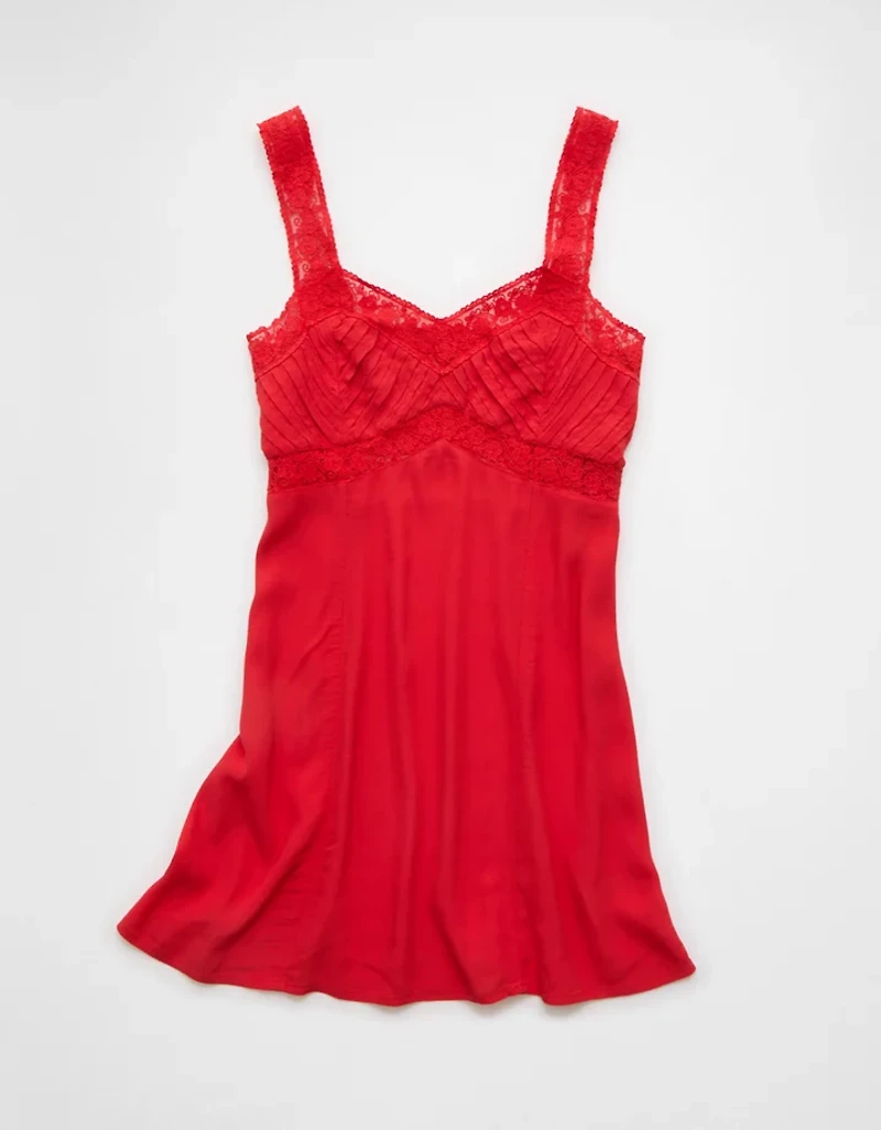 AE Lace Slip Mini Dress