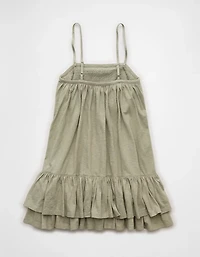 AE Sunchaser Knit Ruffled Mini Dress