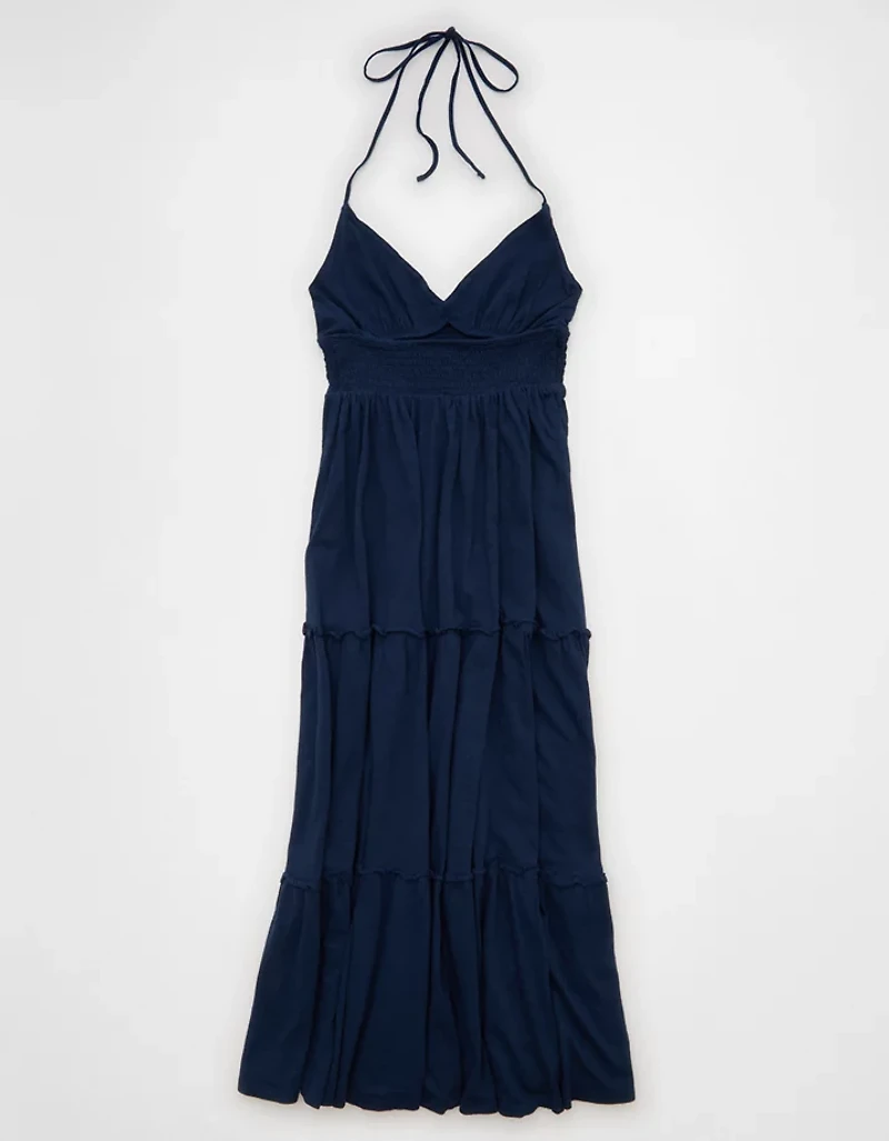 AE Sunchaser Halter Midi Dress