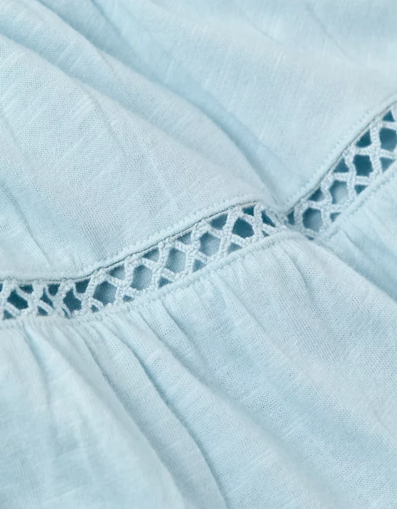 AE Sunchaser Smocked Tiered Mini Dress