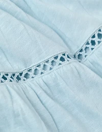 AE Sunchaser Smocked Tiered Mini Dress