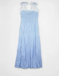 AE Ombré Tie-Strap Midi Dress